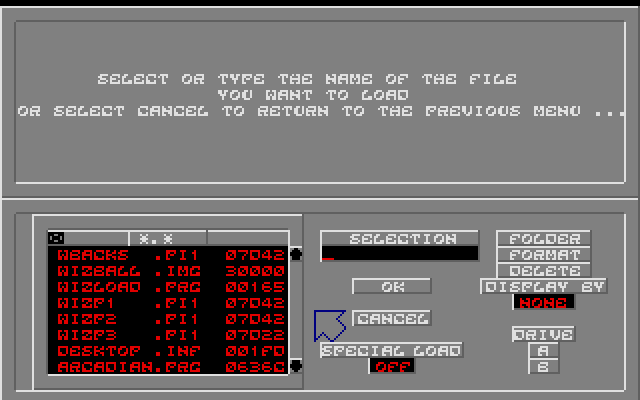 Mega Ripper atari screenshot